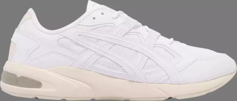 Лимитированные кроссовки gel kayano 5.1 'white ivory' Asics, белый