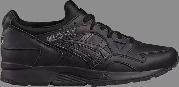 Лимитированные кроссовки gel lyte 5 'triple black' Asics, черный