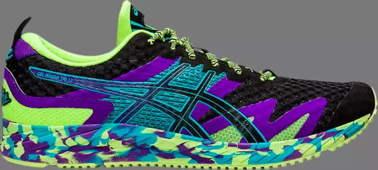 Лимитированные кроссовки gel noosa tri 12 'black multi' Asics, черный
