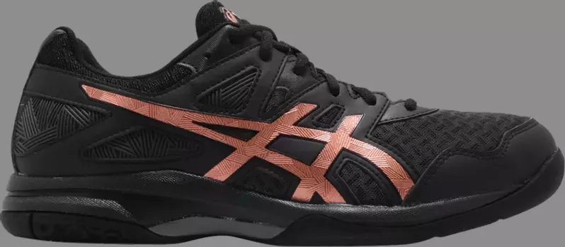 Лимитированные кроссовки gel task 2 'pure bronze' Asics, черный