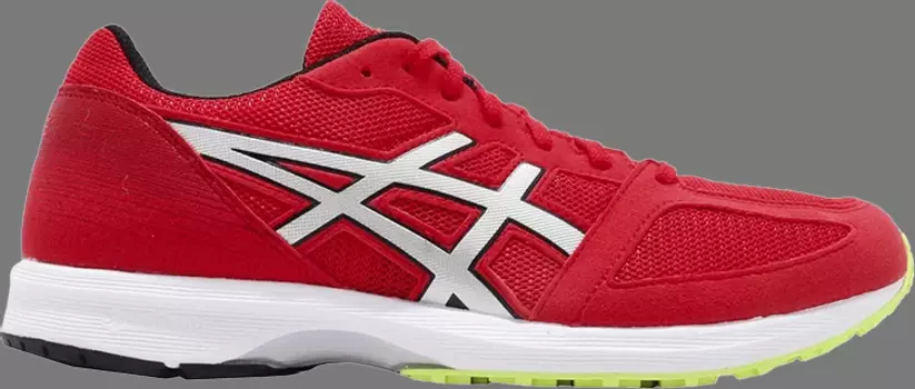 Лимитированные кроссовки lyteracer ts 7 Asics, красный
