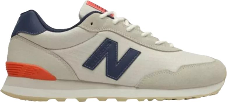 Лимитированные кроссовки New Balance 515v3 'Rain Cloud Navy Red', кремовый