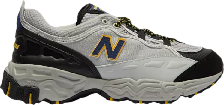 Лимитированные кроссовки New Balance 801 Big Kid 'Grey Black Blue', серый
