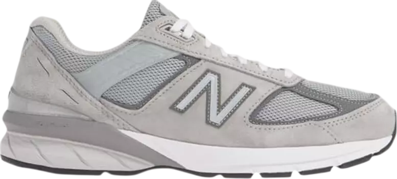Лимитированные кроссовки New Balance 990v5 Made in USA 'Grey', серый