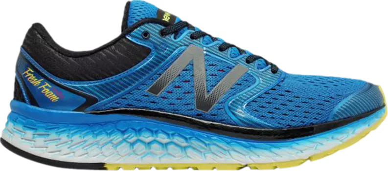 Лимитированные кроссовки New Balance Fresh Foam 1080v7 'Electric Blue', синий