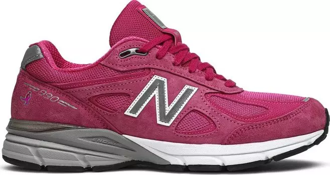 Лимитированные кроссовки New Balance Susan G. Komen x 990v4 'Pink Ribbon', синий
