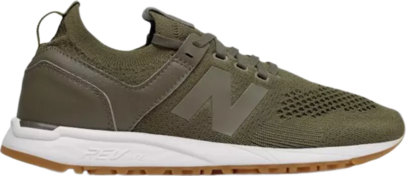 Лимитированные кроссовки New Balance Wmns 247 'Trench', зеленый