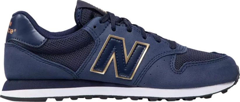 Лимитированные кроссовки New Balance Wmns 500 'Navy Blue', синий