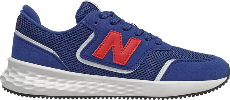 Лимитированные кроссовки New Balance X70 Big Kid 'Atlantic Red', синий