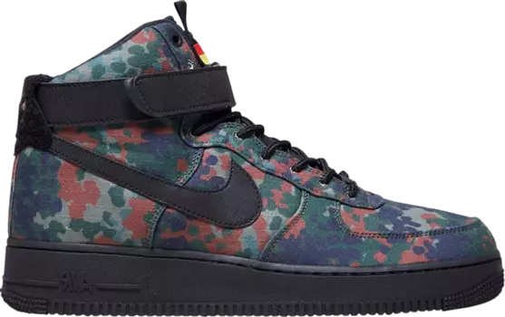 Лимитированные кроссовки Nike Air Force 1 High '07 LV8 'Germany', многоцветный