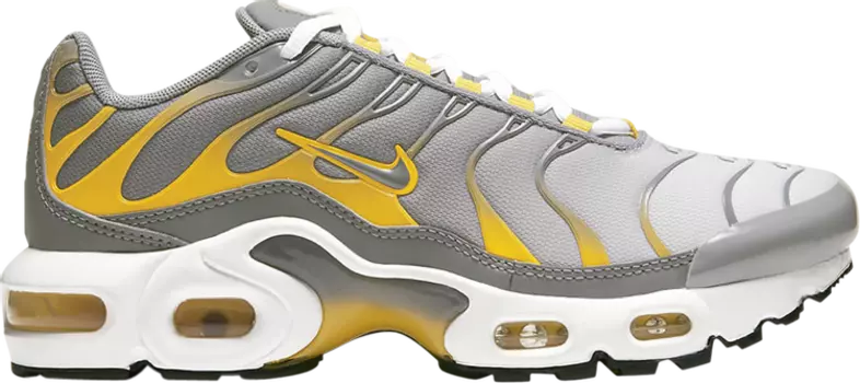 Лимитированные кроссовки Nike Air Max Plus GS 'Particle Grey Dark Sulfur', серый