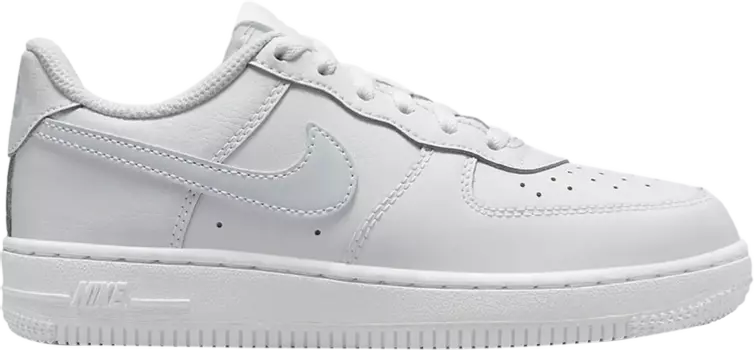 Лимитированные кроссовки Nike Force 1 PS 'White Aura', белый