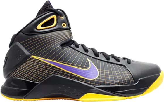 Лимитированные кроссовки Nike Hyperdunk Supreme 'Lakers Away', черный
