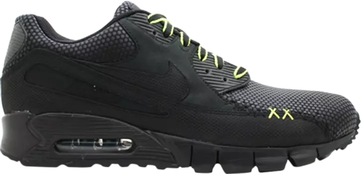 Лимитированные кроссовки Nike KAWS x Air Max 90 Current Premium, черный