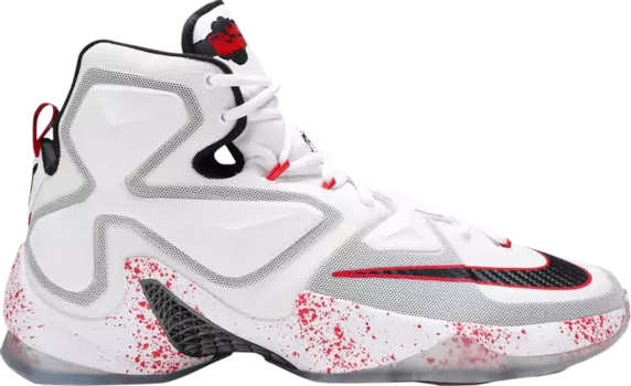 Лимитированные кроссовки Nike LeBron 13 EP 'Friday the 13th', белый