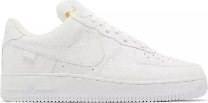 Лимитированные кроссовки Nike Louis Vuitton x Air Force 1 Low 'Triple White', белый