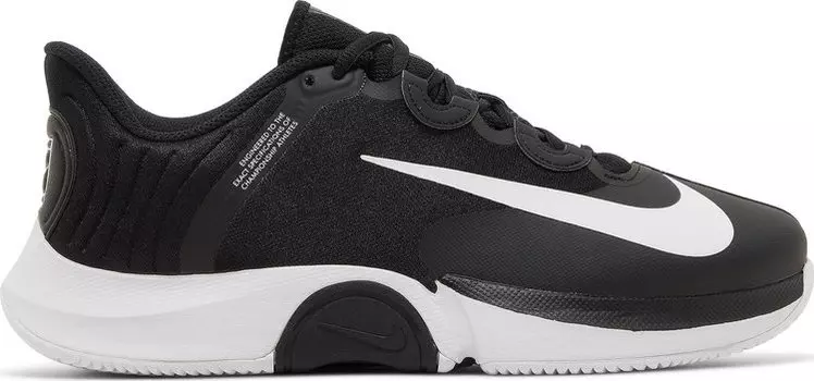 Лимитированные кроссовки Nike NikeCourt Air Zoom GP Turbo 'Black White', черный