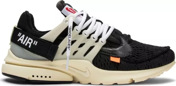 Лимитированные кроссовки Nike Off-White x Air Presto 'The Ten', черный
