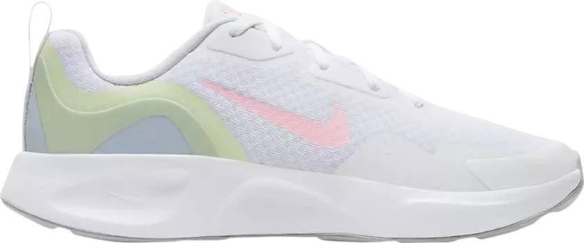 Лимитированные кроссовки Nike Wearallday GS 'White Arctic Punch', белый
