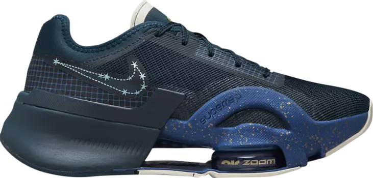 Лимитированные кроссовки Nike Wmns Air Zoom SuperRep 3 'Armory Navy', синий