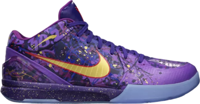 Лимитированные кроссовки Nike Zoom Kobe 4 'Prelude', фиолетовый