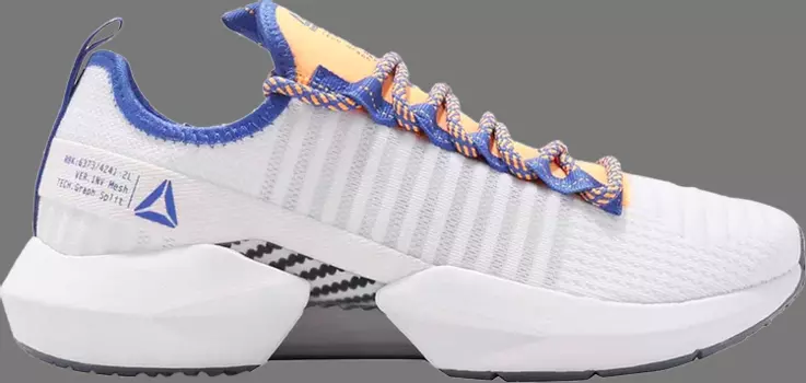 Лимитированные кроссовки sole fury 'white' Reebok, белый