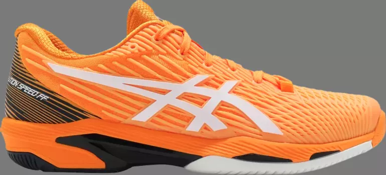 Лимитированные кроссовки solution speed ff 2 'amber' Asics, желтый