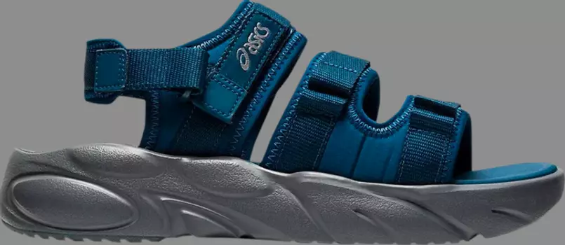 Лимитированные кроссовки wmns gel bondal sandals 'mako blue' Asics, синий