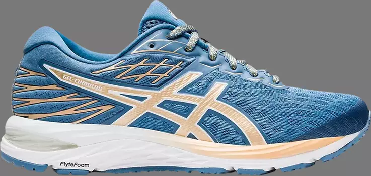 Лимитированные кроссовки wmns gel cumulus 21 'grey floss champagne' Asics, серый