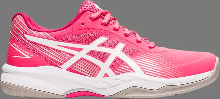Лимитированные кроссовки wmns gel game 8 'pink cameo white' Asics, розовый