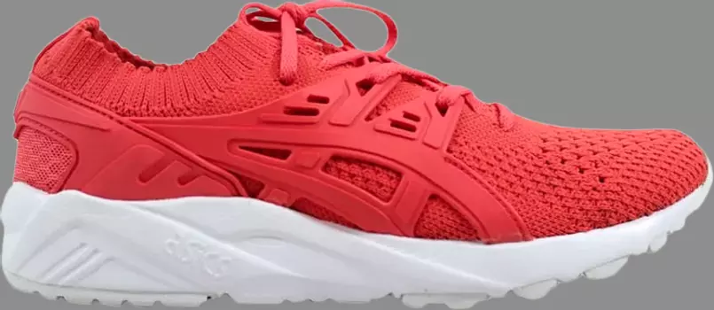 Лимитированные кроссовки wmns gel kayano trainer knit 'peach' Asics, апельсин