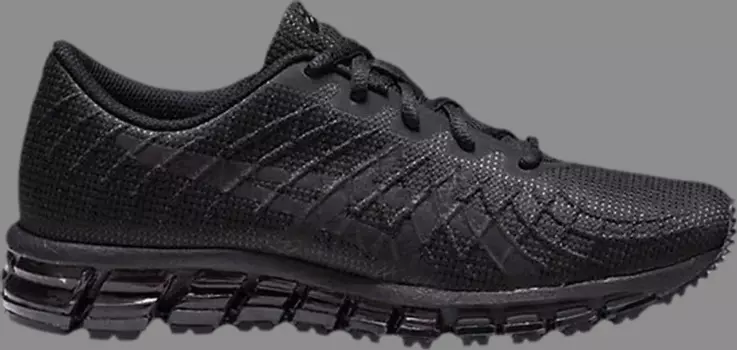 Лимитированные кроссовки wmns gel quantum 180 4 'black' Asics, черный
