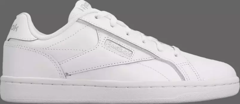 Лимитированные кроссовки wmns royal cmplt cln lx hk 'silver metallic' Reebok, белый