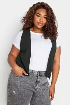 Лимитированный жилет-кейп Yours, черный