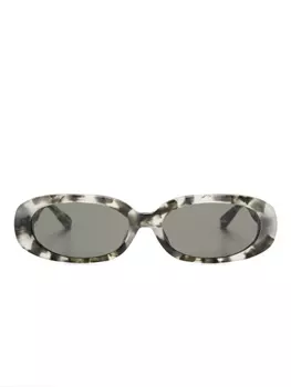 Linda Farrow солнцезащитные очки Cara, нейтральный цвет