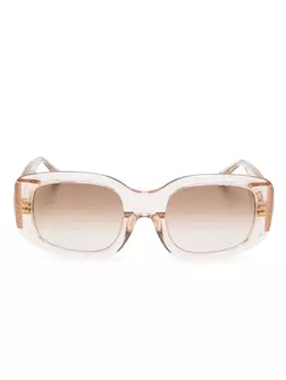 Linda Farrow солнцезащитные очки Celeste, коричневый