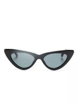 Linda Farrow солнцезащитные очки Dora, черный