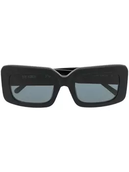 Linda Farrow солнцезащитные очки Jorja в квадратной оправе, черный