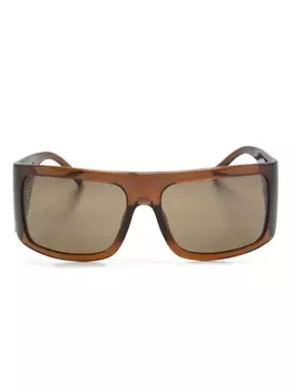 Linda Farrow солнцезащитные очки x The Attico Andre, коричневый