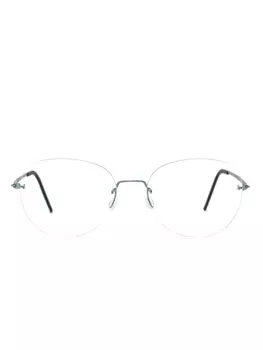 Lindberg очки 2528 в безободковой оправе, серый