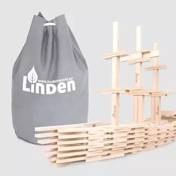 Lindenwood, Деревянные брусочки из липы, 500 шт.