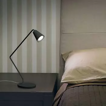 Linea Light Conus Lum Ne LED 6W Nero Raggr, черный