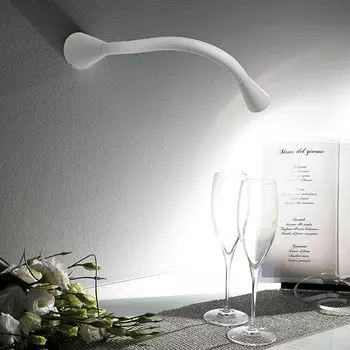 Linea Light Snake Appl Fl LED 2W T Do S-Al Nero, черный