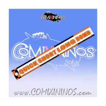 Линейка диапазона - оранжевый/черный, Fantasy Football Miniatures - Range Rulers and Templates (34mm)