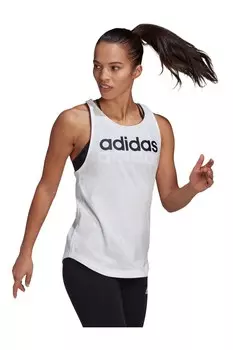 Линейная футболка Adidas adidas, белый