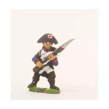 Линейная пехота в Бикроне — наступление с мушкетом под углом 45 градусов, в ассортименте, Napoleonic Miniatures - France 1793-1806 (15mm)