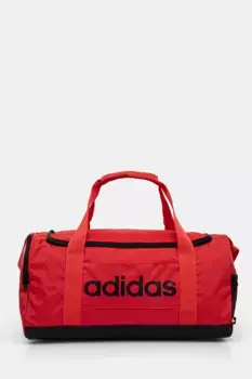Линейная спортивная сумка adidas, красный