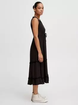 Линейное платье erarro Ichi, черный