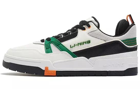 LINING 001 BTC Lifestyle Shoes Men Low-top Snow White/Antarctic Grey/black