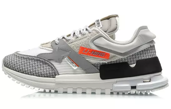 LiNing 001 Lifestyle Shoes Men Low-top Gray/White